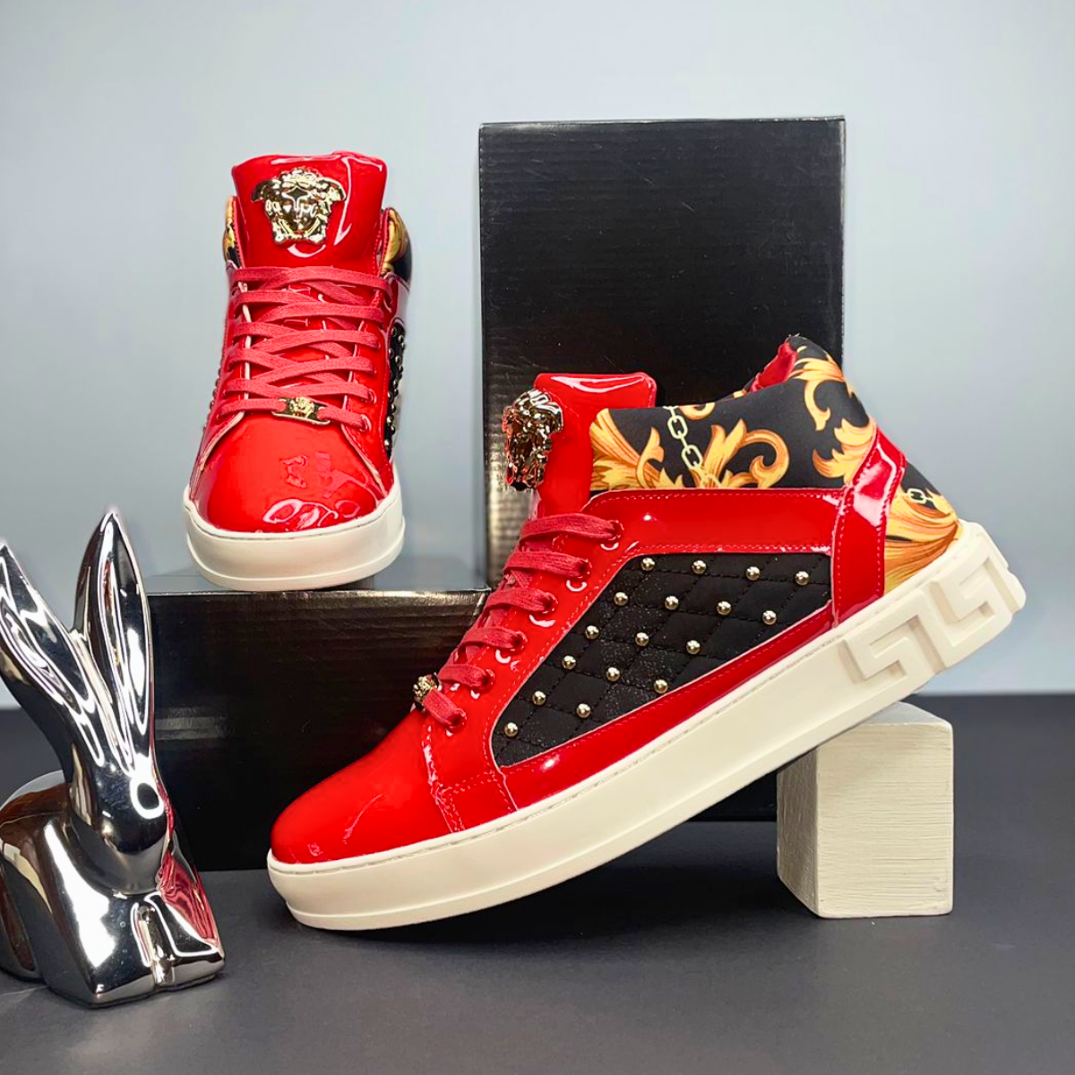 tenis versace bota original hombre color rojo comprar tienda onlineshoppingcenterg colombia centro de compras en linea